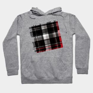 Deconstructed Plaid Hoodie